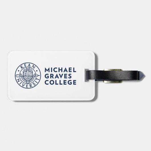 Kean MGC Grafikdesign Gepäckanhänger (Rückseite horizontal)