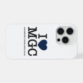Kean MGC Grafikdesign iPhone Hülle (Rückseite (Horizontal))