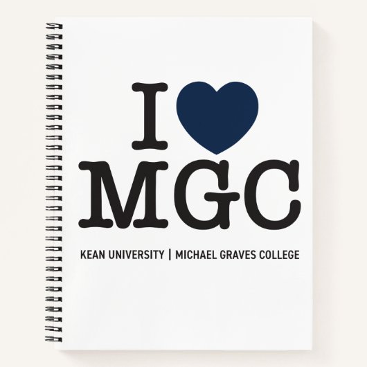 Kean MGC Grafikdesign Notizblock (Vorderseite)