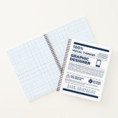 Kean MGC Graphic Design Care Label Notizblock (Innenseite)