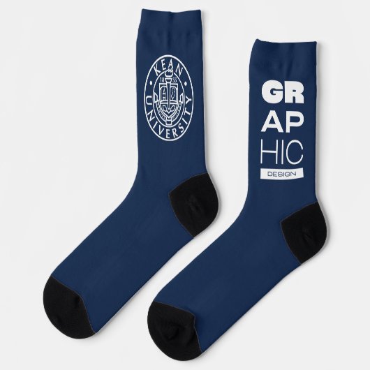 Kean MGC Graphic Design Socks Socken (Linkes Detail)
