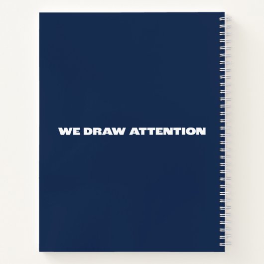 Kean MGC Graphic Design Spiral Notebook Notizblock (Rückseite)