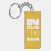 Kean MGC Industrial Design Akryllischer Schlüssela Schlüsselanhänger (Vorderseite links)