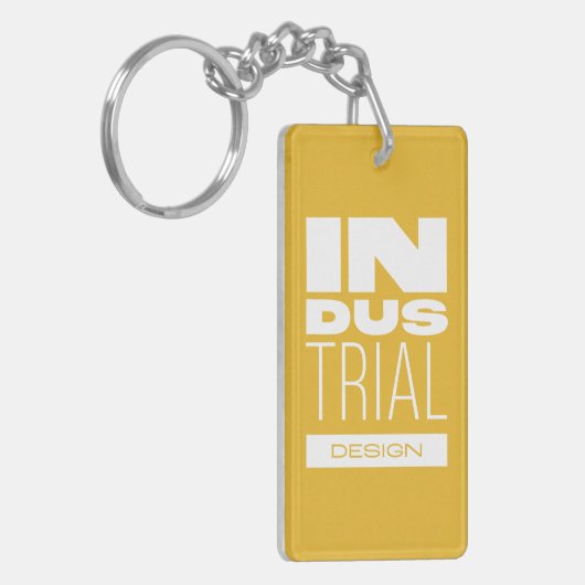 Kean MGC Industrial Design Akryllischer Schlüssela Schlüsselanhänger (Vorderseite links)