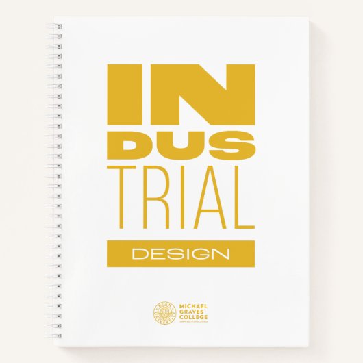 Kean MGC Industrial Design Spiral Notebook Notizblock (Vorderseite)