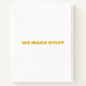 Kean MGC Industrial Design Spiral Notebook Notizblock (Rückseite)