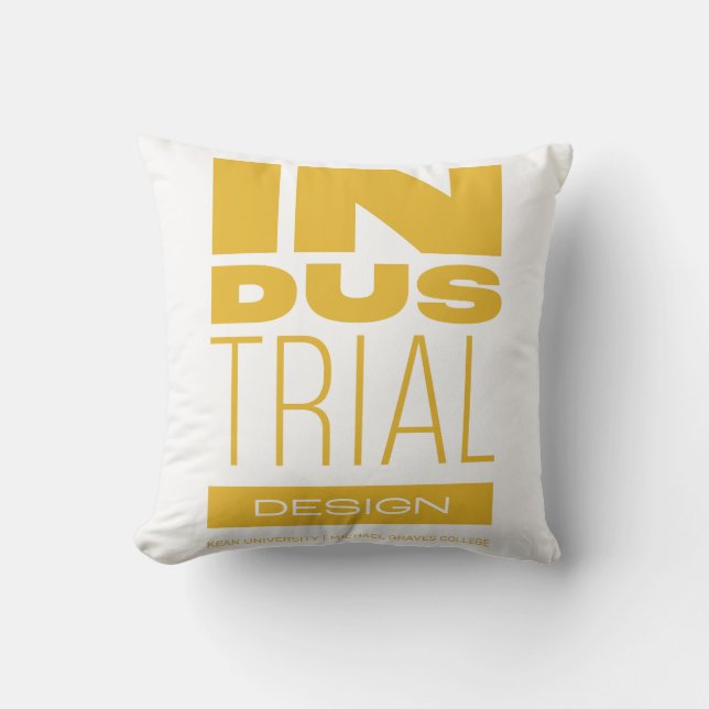 Kean MGC Industrial Design Throw Kissen (Vorderseite)