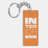 Kean MGC Interior Design Akryllischer Schlüsselanh Schlüsselanhänger (Vorderseite links)