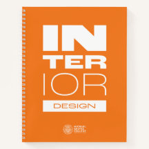 Kean MGC Interior Design Spiral Notebook