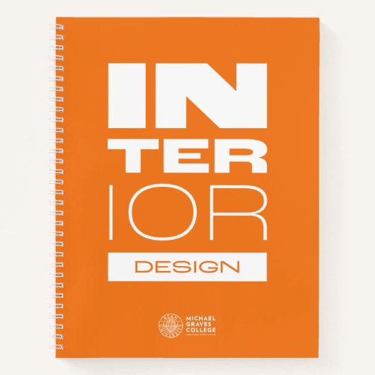 Kean MGC Interior Design Spiral Notebook Notizblock (Vorderseite)