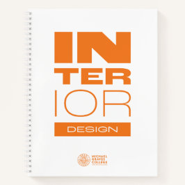 Kean MGC Interior Design Spiral Notebook Notizblock