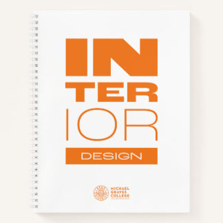Kean MGC Interior Design Spiral Notebook Notizblock