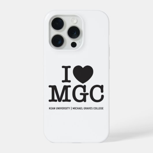 Kean MGC Michael Graves College iPhone Hülle (Rückseite)