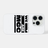Kean MGC Michael Graves College iPhone Hülle (Rückseite (Horizontal))