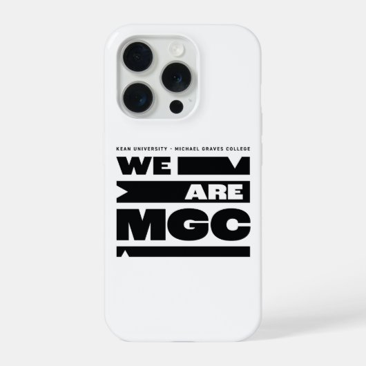 Kean MGC Michael Graves College iPhone Hülle (Rückseite)