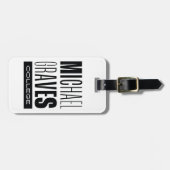 Kean MGC Michael Graves Gepäckanhänger (Vorderseite horizontal)