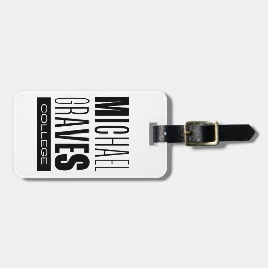 Kean MGC Michael Graves Gepäckanhänger (Vorderseite horizontal)