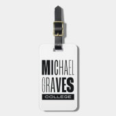 Kean MGC Michael Graves Gepäckanhänger (Vorderseite vertikal)