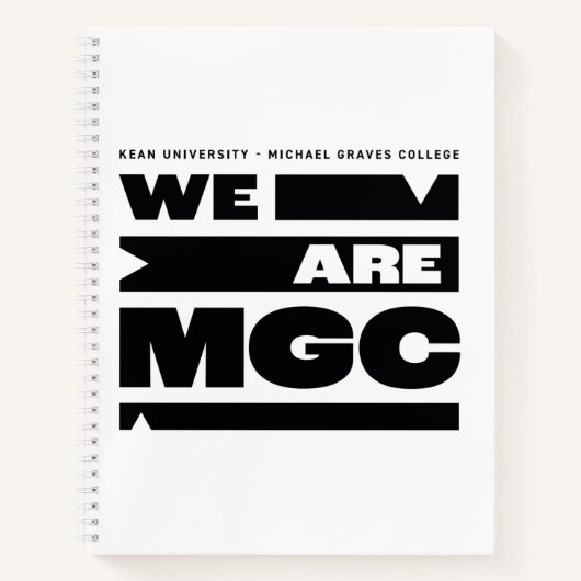 Kean MGC Michael Graves Uni Notebook Notizblock (Vorderseite)