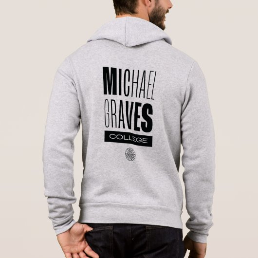 Kean MGC Michael Graves Uni Zip Up Hoodie (Rückseite)