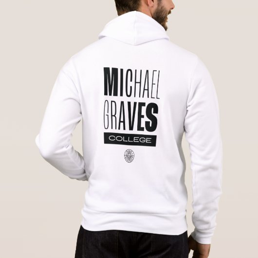 Kean MGC Michael Graves Uni Zip Up Hoodie (Rückseite)