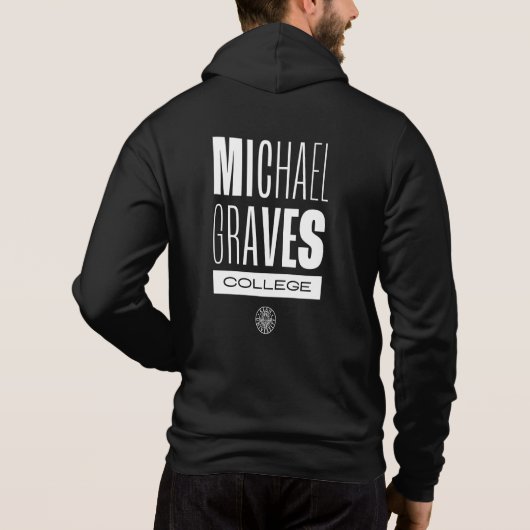 Kean MGC Michael Graves Uni Zip Up Hoodie (Rückseite)