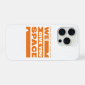 Kean MGC Wir geben Ihnen Platz iPhone Hülle (Rückseite (Horizontal))