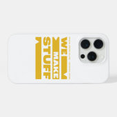 Kean MGC Wir machen Dinge iPhone Hülle (Rückseite (Horizontal))