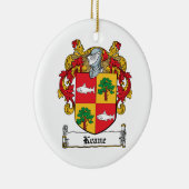 Keane Familienwappen Keramik Ornament (Rechts)