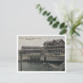 Keansburg NJ Hotel Dancing Pavillon 1911 Vintag Postkarte (Stehend Vorderseite)