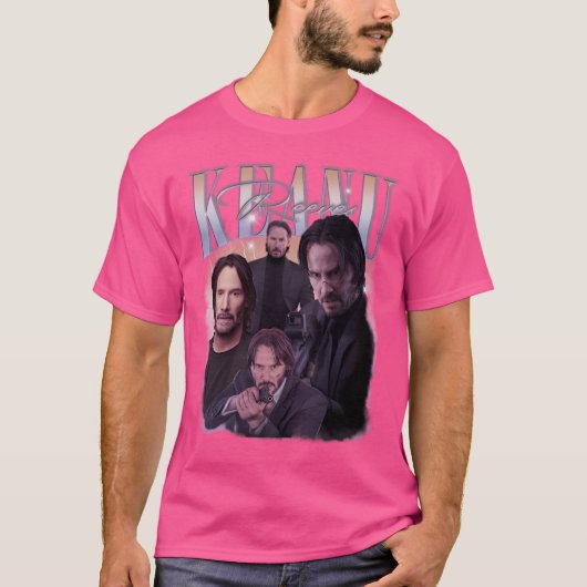 Keanu Reeves Bootleg Vintag Kids T-Shirt (Vorderseite)