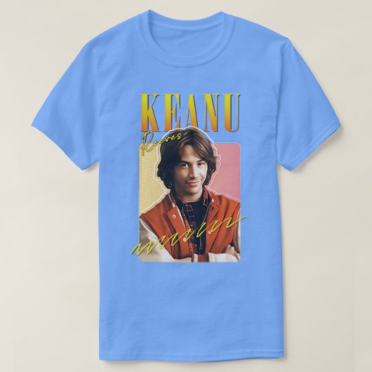 Keanu reeves originales ästhetisches Design der 90 T-Shirt (Design vorne)