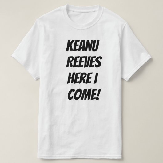Keanu Reeves T-Shirt (Design vorne)