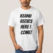 Keanu Reeves T-Shirt (Vorderseite)