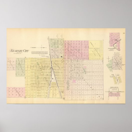 Kearney City, Nebraska Poster (Vorne)