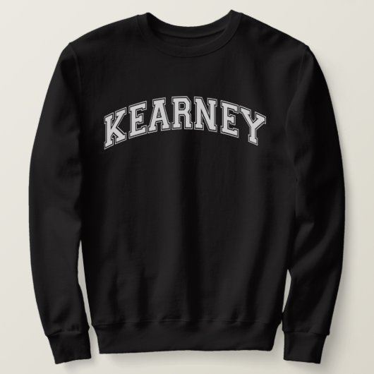 KEARNEY University Style Sweater America Uni Sweatshirt (Design vorne)