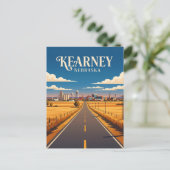 Kearney USA Postkarte (Stehend Vorderseite)