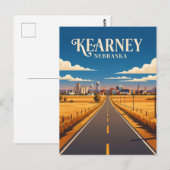 Kearney USA Postkarte (Vorne/Hinten)