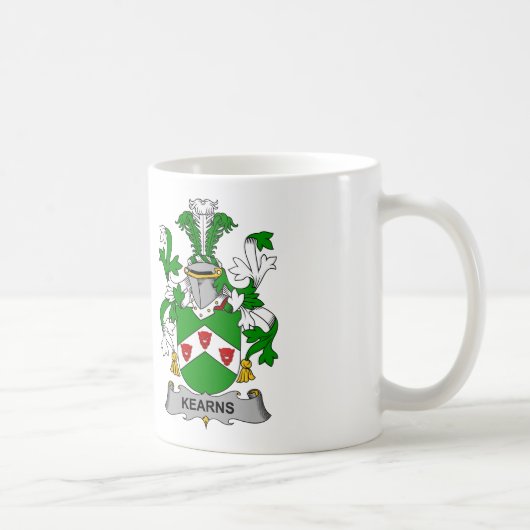 Kearns Familienwappen Kaffeetasse (Rechts)