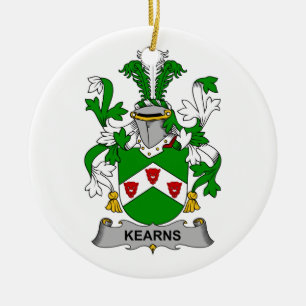 Kearns Familienwappen Keramikornament