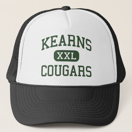 Kearns - Pumas - Highschool - Kearns Utah Truckerkappe (Vorderseite)