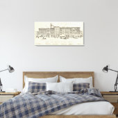 Kearny, Bush und Pine West Side Leinwanddruck (Insitu (Schlafzimmer))