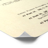 Kearny East Seite Poster (Ecke)