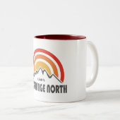 Kearsarge North New Hampshire Zweifarbige Tasse (VorderseiteRechts)