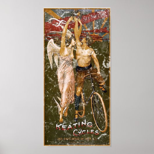 Keating Cycles-1905 - Not leidend Poster (Vorne)
