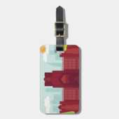 Keating Hall Gepäckanhänger (Vorderseite vertikal)