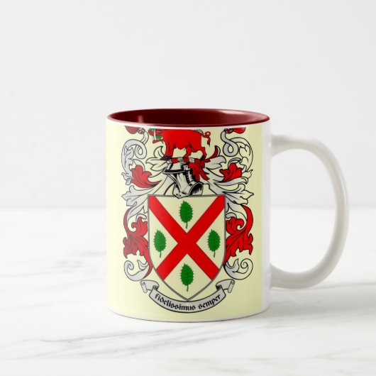 Keating Wappen die Tasse - kundengerecht (Rechts)