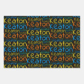 Keaton Geschenkpapier Set (Vorderseite 3)