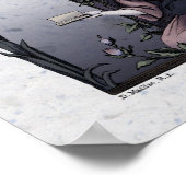 Keats "Bright Star" Viktorianische Poesie Art 16x2 Poster (Ecke)