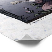 Keats "Bright Star" Viktorianische Poesie Art 17x2 Poster (Ecke)